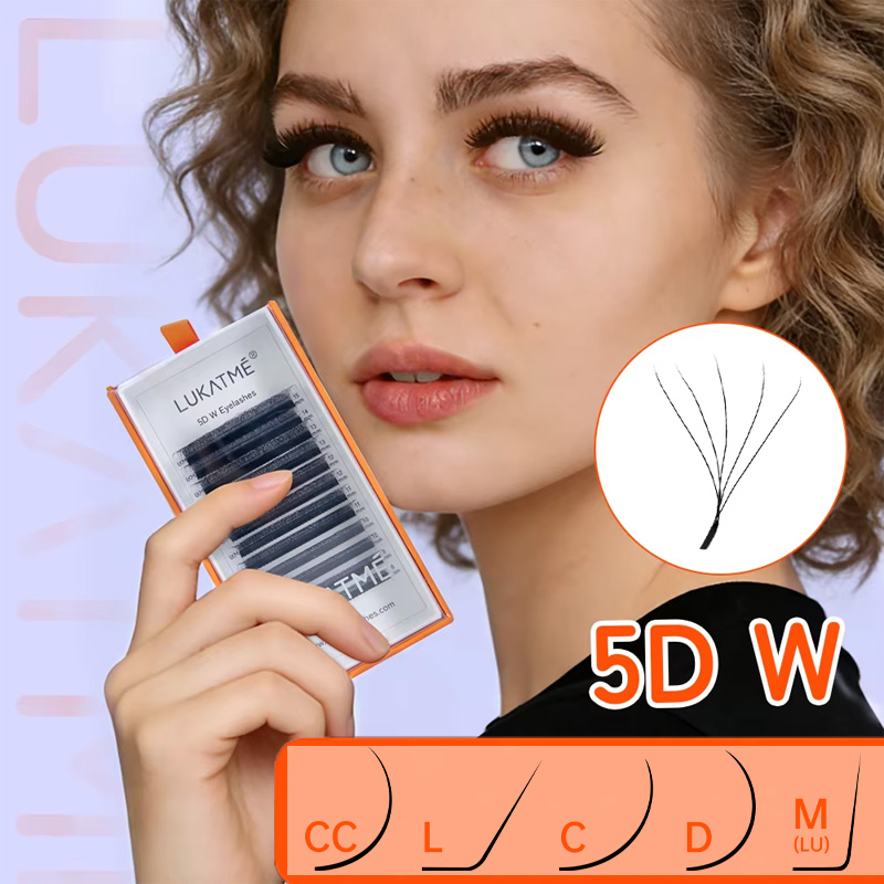Mega Volume Lash - LUKATME 5D W Wimperverlenging Ultra Zacht