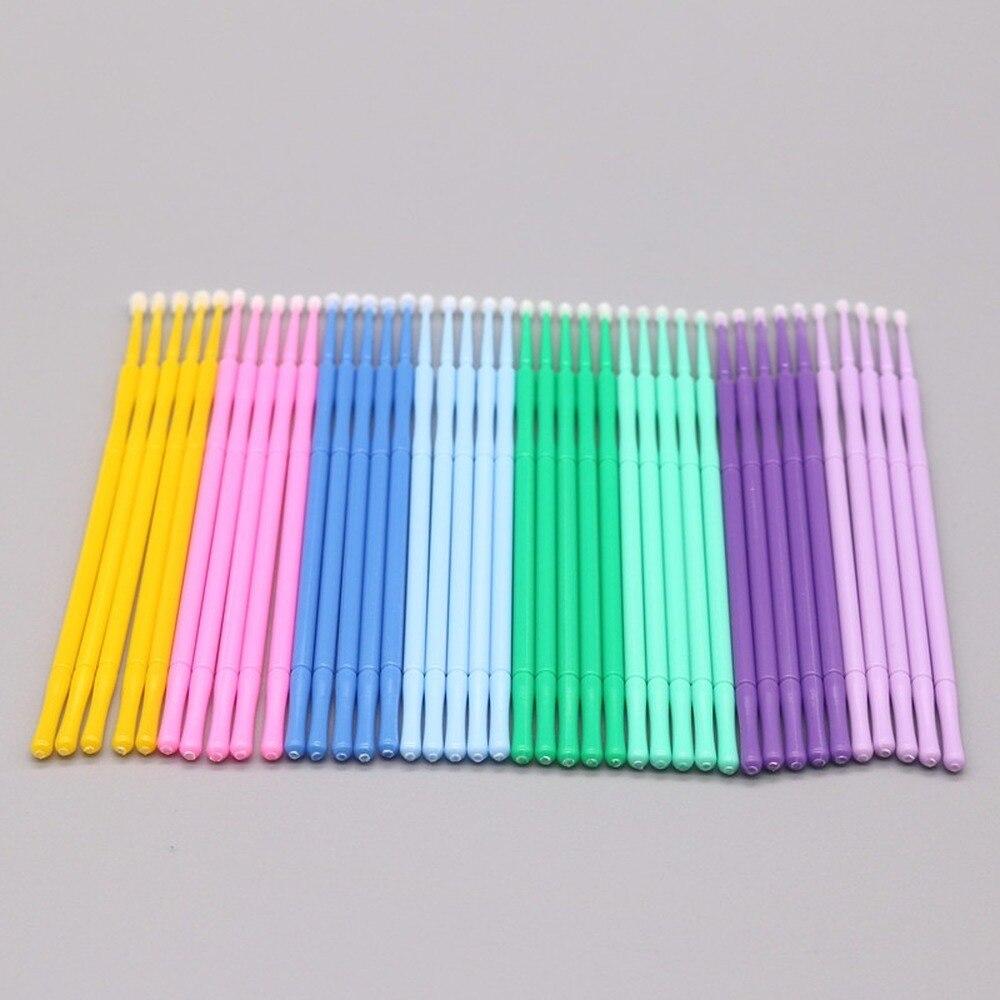 Eyelash Extension Adhesive - 100 stks/partij Micro Borstels Make Up