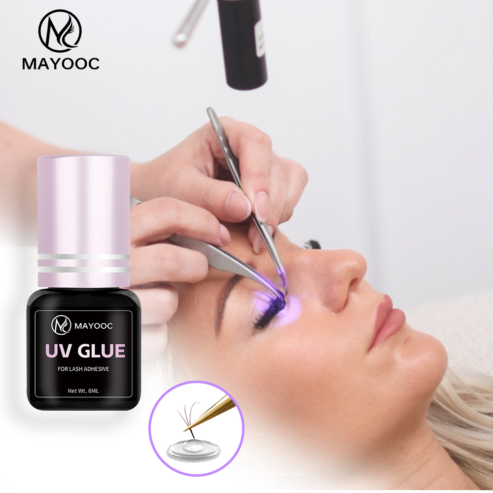 Eyelash Extension Logo - MAYOOC Sneldrogende 0.1S UV Wimperlijm Lijm