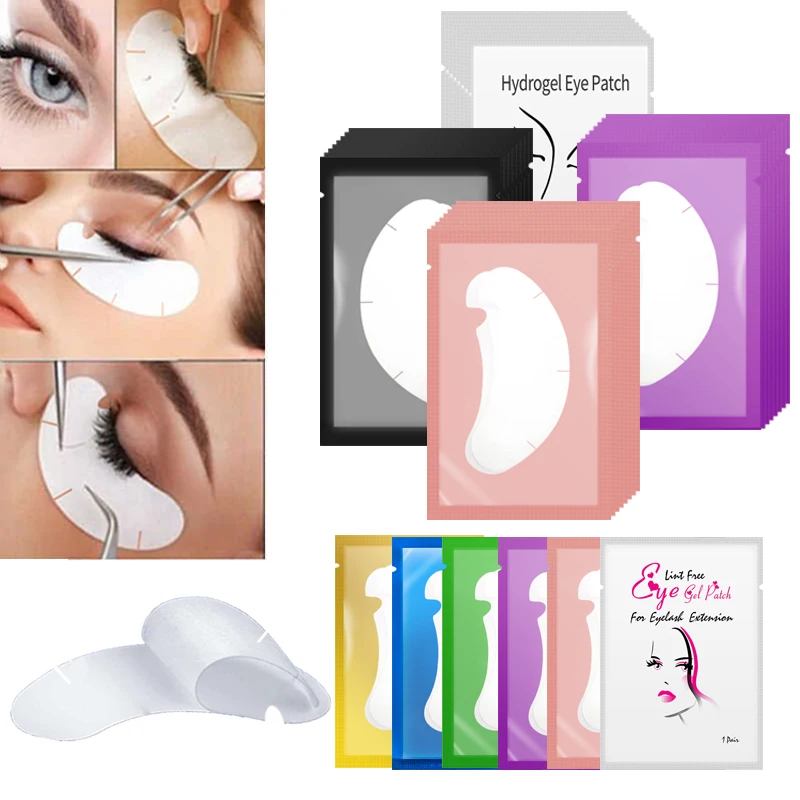 Under Eye Gel - 50/100PCS U-vorm Wimper Pads Geënt Lash