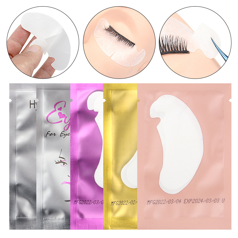 Under Eye Gel - 50 Paar Wimperverlenging Oogkussens Geënte Wimpers