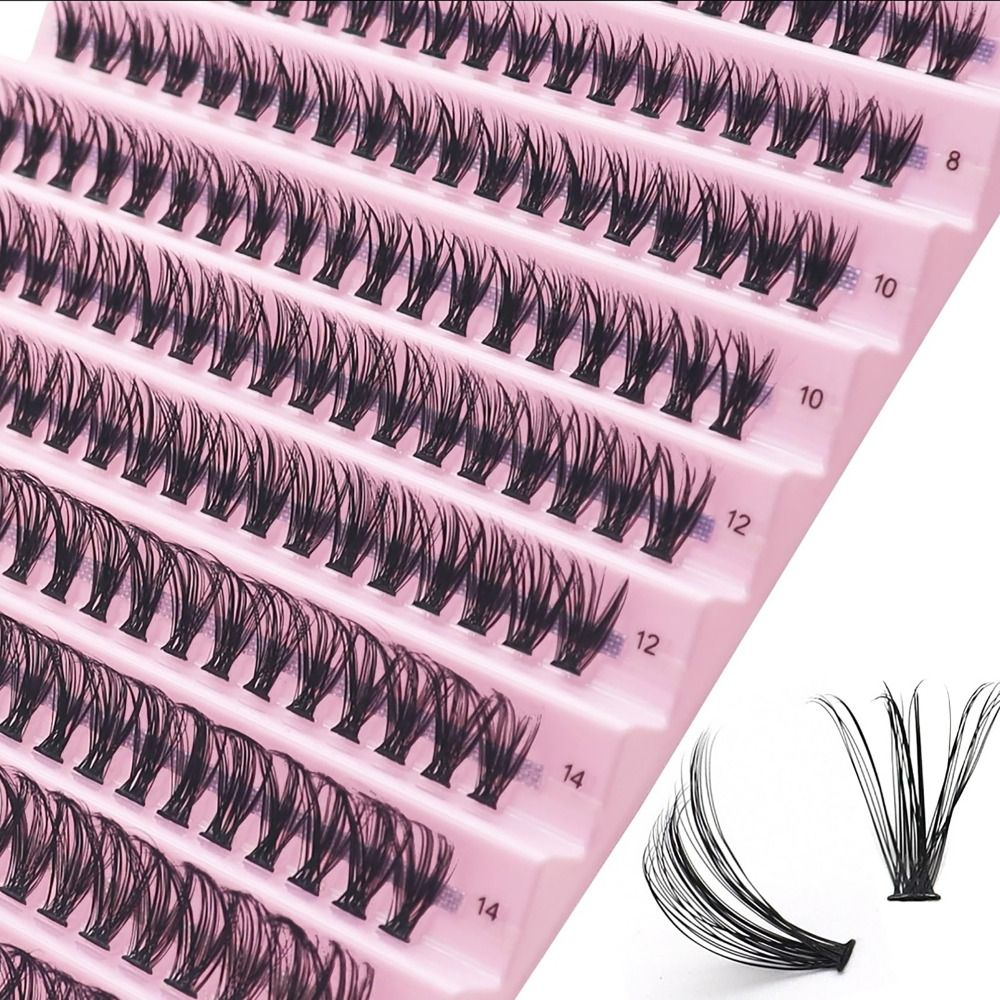 Individual Lash Tray - 40d 8/10/12/14/16Mm Individuele Wimperclusters Volume Natuurlijke
