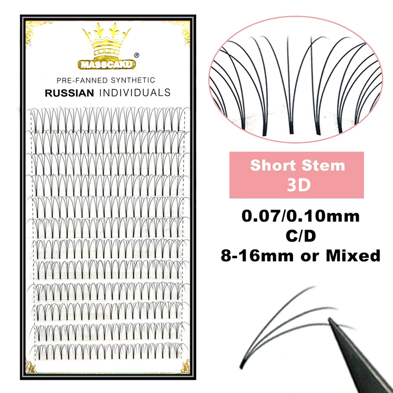 MASSCAKU Premade Russische Vol - Individual Lash Tray recensie en prijs