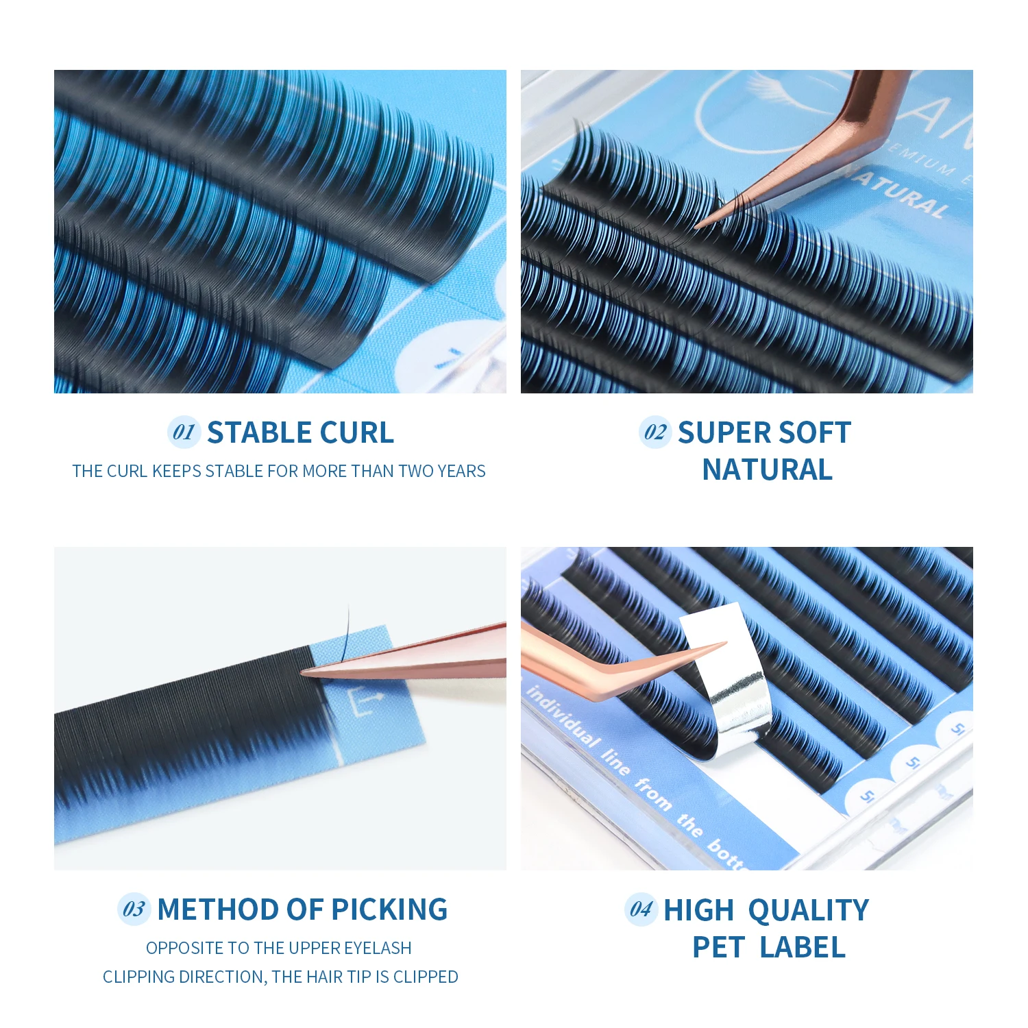 ANNAFRIS Lagere Wimpers 5-7mm  - Individual Lash Tray recensie en prijs