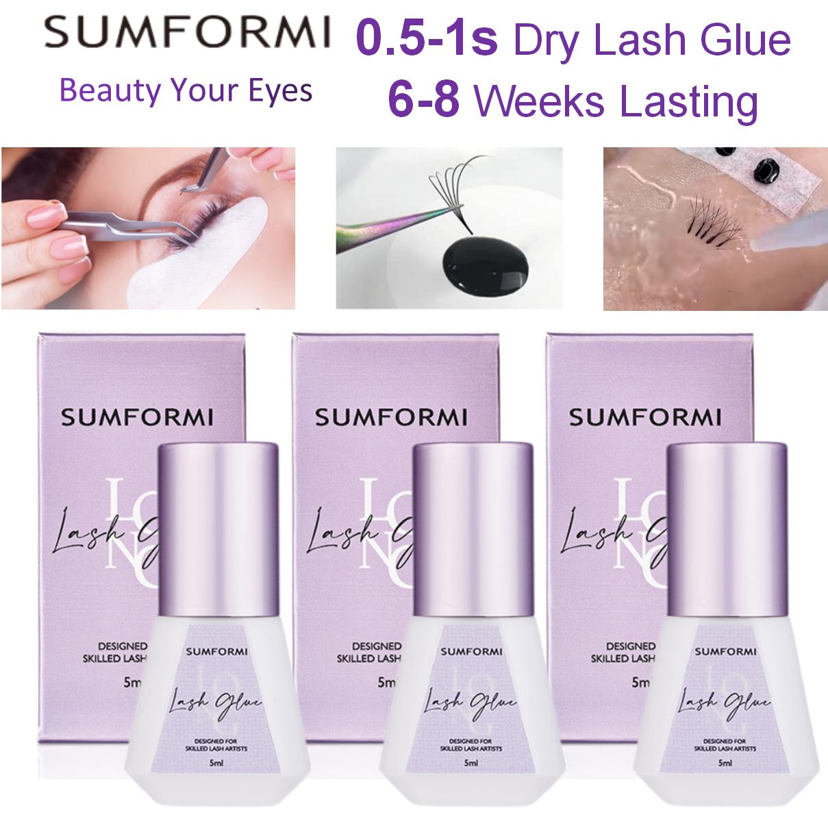Dunne Zwarte Wimperlijm 0,5s W - Eyelash Extension Eye Irritation recensie en prijs