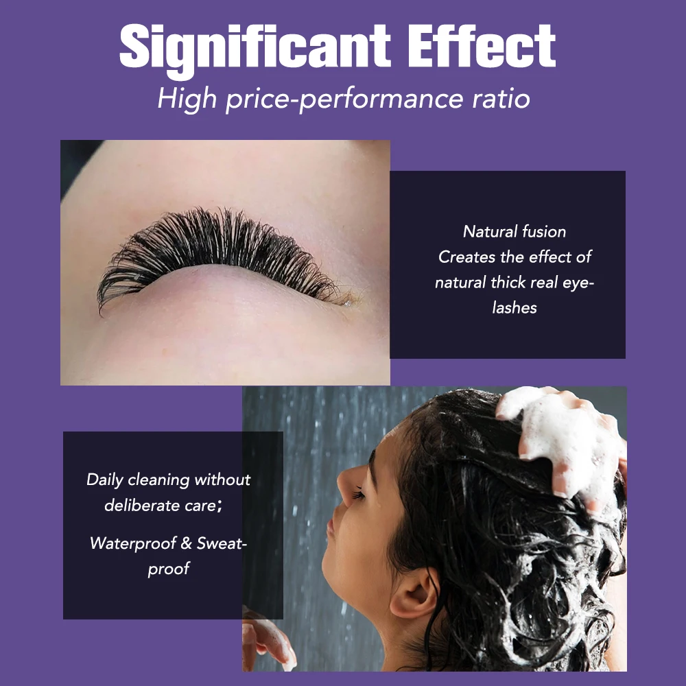 Dunne Zwarte Wimperlijm 0,5s W - Eyelash Extension Eye Irritation recensie en prijs