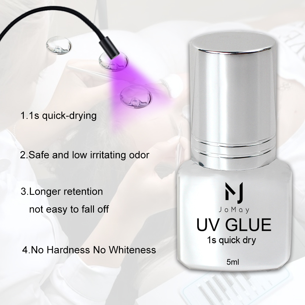 JOMAY UV Lijm Sterke Langdurig - Eyelash Extension Eye Irritation recensie en prijs